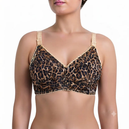 Pack of 5 Printed Cotton Bras in Random Prints-Soft & Premium